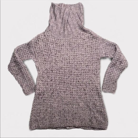 GUESS | Gray Turtleneck Knit Sweater - Picture 1 of 4